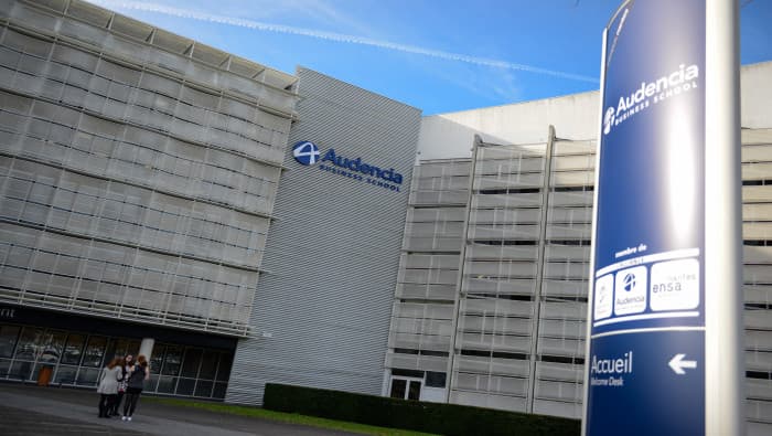 Le Groupe UP travaille avec les étudiants des Mastères Spécialisés d'Audencia Business School