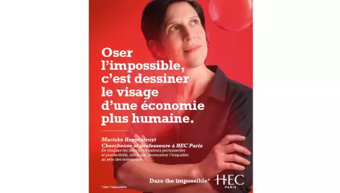 HEC Paris dévoile « Dare the Impossible », sa nouvelle signature